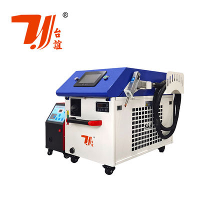 Canton Fair Promotie 1000W 1500W 2000W Qilin Hoofd Mini Laser Lasersweismachine Voor Aluminium IJzer
