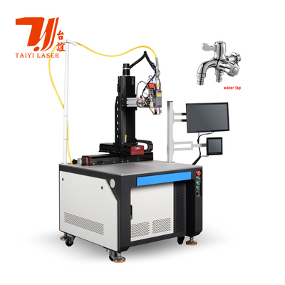 Automatische lasersweismachine voor de kraan van de wasbak van roestvrij staal