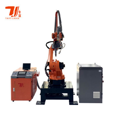 1500W Lasersweismachine met CCD voor nauwkeurige metaalverbinding en 6-assige robotarm