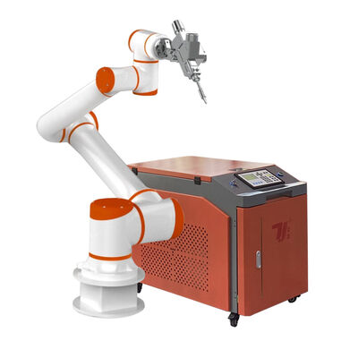Intelligente robotlasersweismachine met adaptieve procesbesturing