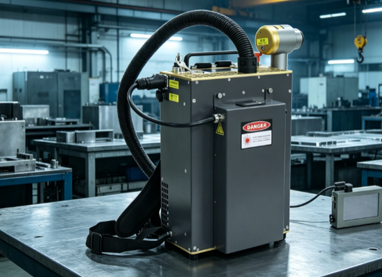 Gepersonaliseerde laserreinigingsmachine met laservormlijn en graveringssnelheid 0-60000 mmmin Ontworpen voor oppervlaktevoorbereiding