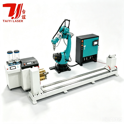 CNC-robotlaserbekledingsmachine met voedingssysteem voor het versterken van metalen oppervlakken