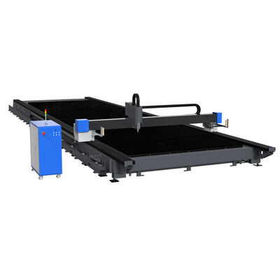 High Power 12KW 20KW 30KW 40KW 60KW Extra groot formaat grondrail vezel laser snijmachine voor MetaL