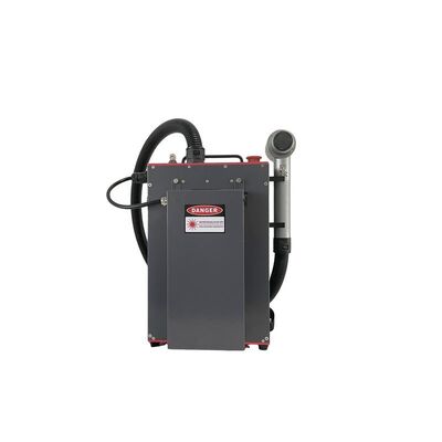 300W Rugzak Draagbare Puls Fiber Laser Reinigingsmachine met Batterij voor Roestverwijdering