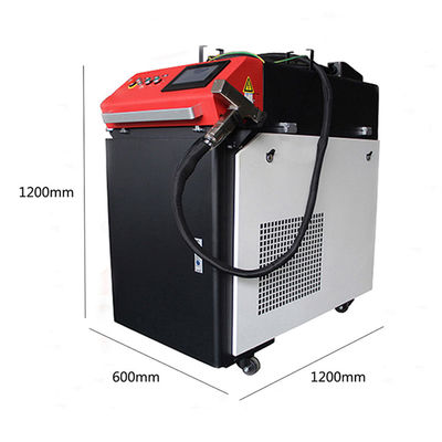 Promotie Handheld 1500W 2000W 3000W Continuous Laser Cleaning Machine voor Metal Rust Oxide