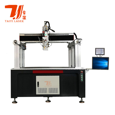 Canton Fair Promotion Gantry Automatic Fiber Laser Welding Machine voor vierkante cel batterij lassen