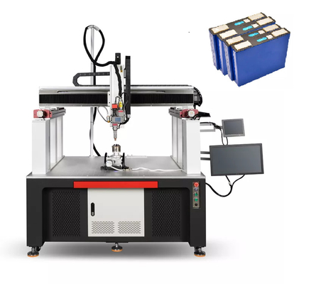Canton Fair Promotion Gantry Automatic Fiber Laser Welding Machine voor vierkante cel batterij lassen