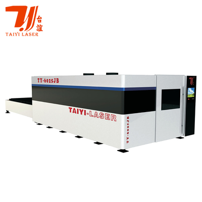 Krachtige volledig gesloten CNC-vezellasersnijmachine Cypcut Hypcut Beckhoff