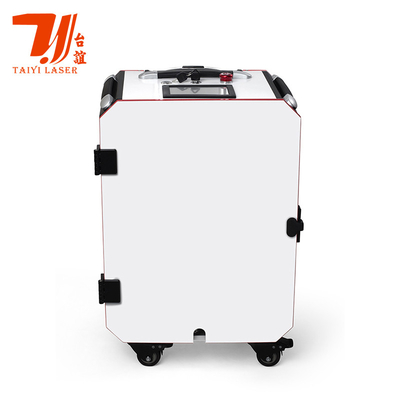 Canton Fair Promotion Trolley Case Portable Pulse Handheld Laser Cleaner Voor Industriële Metaaloppervlakte Cleaning