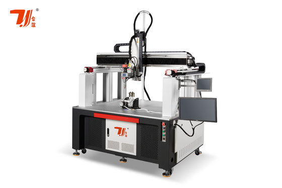 Canton Fair Promotie Big Range Fiber Laser Welding Equipment 6 Axis Voor Vierkante Lithiumbatterie Las
