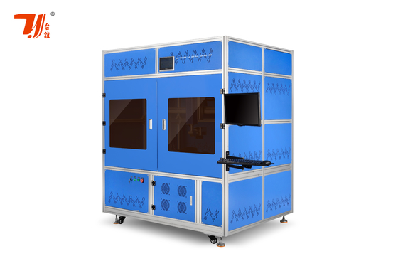 Precision Laser Cutter Volledig afgesloten producten van koolstofvezelplatenbuizen CNC-lasersnijmachine