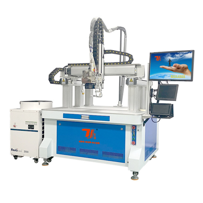 Automatische Lithium Prismatische Batterij Pack Lasersweismachine Met Portier