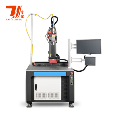 Canton Fair Triangle Valve Automatische Vezel Laser Lasmachine 2000W