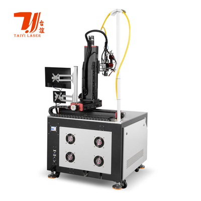 Canton Fair Triangle Valve Automatische Vezel Laser Lasmachine 2000W