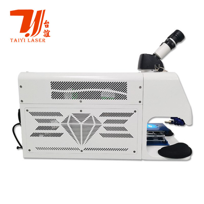 Draagbare bureaublad 60W YAG lasersweismachine voor sieraden met waterkoeling