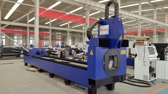 Automatische CNC-lasersnijmachine voor metalen kleine ronde vierkantbuis