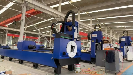 Automatische CNC-lasersnijmachine voor metalen kleine ronde vierkantbuis