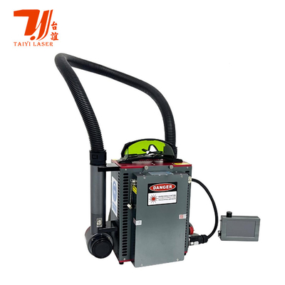 Rugzak Laser Reiniger Mini Draagbare 50W 100W 200W 300W Pulsed Laser Reiniging Machine