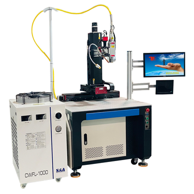 Automatische Raycus Max IPG lasersweismachine voor lepels en andere metalen producten