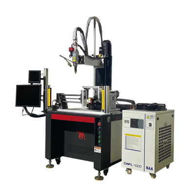2000W ketel automatische vezellasersweismachine voor spuit lassen