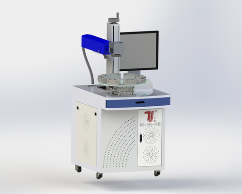 Persoonlijke UV-lasermarkeringsmachine voor condensatoren met CCD-camera voor visueel positioneringssysteem