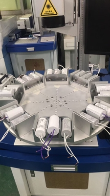 Persoonlijke UV-lasermarkeringsmachine voor condensatoren met CCD-camera voor visueel positioneringssysteem