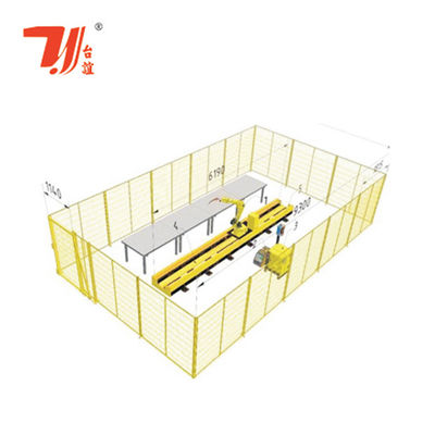 1500W Lasersweismachine met CCD voor nauwkeurige metaalverbinding en 6-assige robotarm