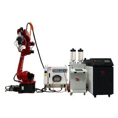 6KW High-Speed CNC Laser Cladding Machine voor schachtherstel en Chrome Plating vervanging, 90% poeder efficiëntie