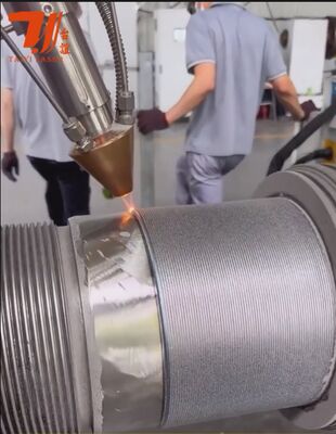 6000W robotlaserbekledingsmachine voor hydraulische staven, olieveldbuizen en herbouw van cilindrische componenten