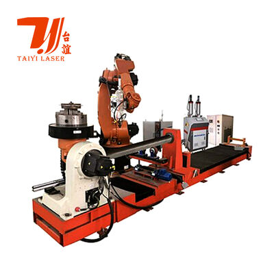 6000W robotlaserbekledingsmachine voor hydraulische staven, olieveldbuizen en herbouw van cilindrische componenten