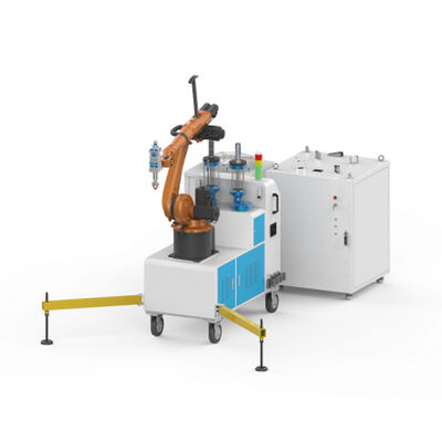 Mobiele robotlaserbekledingsmachine voor geïntegreerde onderdelenverwerking