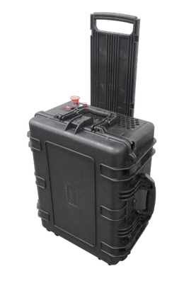 2026 Draagbare trolleykoffer 100W-300W gepulseerde vezellaserreinigingsmachine - Handheld metaalroest- en verfverwijderaar voor kleine oppervlakken / precisiereiniging