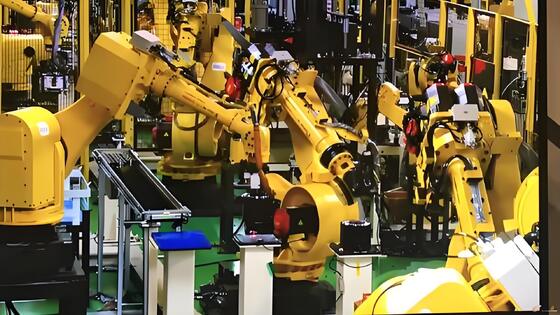 Heavy-Duty FANUC Laser Cutting Robot with 6kW Fiber Laser Source for Thick Plate Steel Cutting and Industrial Metal Fabrication