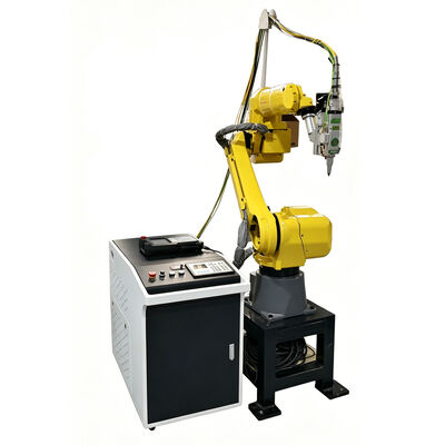 FANUC 6-assige robotlasersnijmachine met 3D-offline-programmeringssoftware voor aluminium- en titaniumlegeringscomponenten voor de luchtvaart