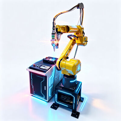 Industriële FANUC-robotlasersnijmachine 6-assige glasvezellasersnijmachine voor metaalplaten en -buizen met een hoge precisie van ±0,01 mm