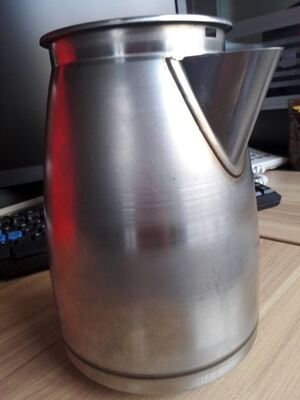 Automatische lasersweismachine met roestvrij staalketel spout