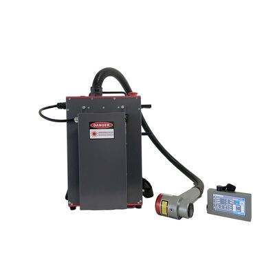 100W Rugzak Draagbare Puls Fiber Laser Reinigingsmachine voor Roest- en Verfverwijdering