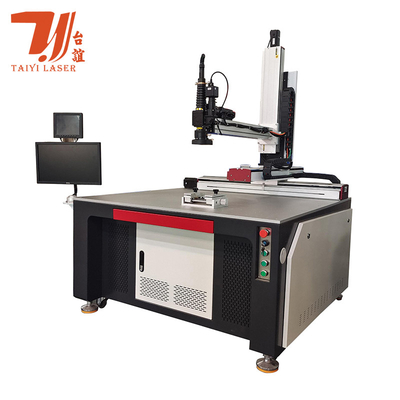 Canton Fair Promotion AC380V 4 Axis YAG Fiber Laser Welding Machine voor roestvrij staal douche kop vorm