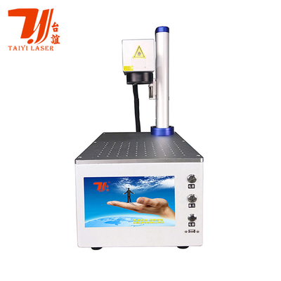Canton Fair Promotie Mini Draagbare 20W 30W Raycus Fiber Laser Marker