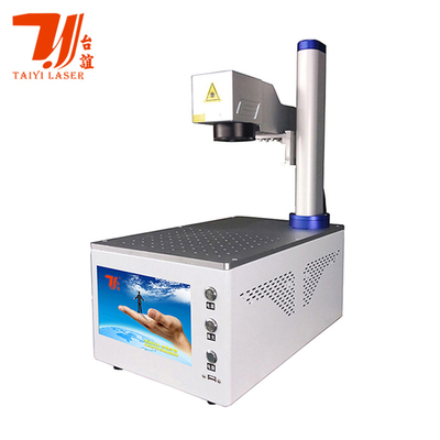 Canton Fair Promotie Mini Draagbare 20W 30W Raycus Fiber Laser Marker