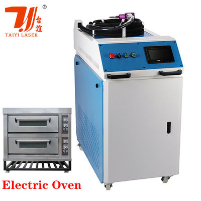 Wabele kop 2000w handheld vezellaser lassen machine voor metaal staal ijzer lassen