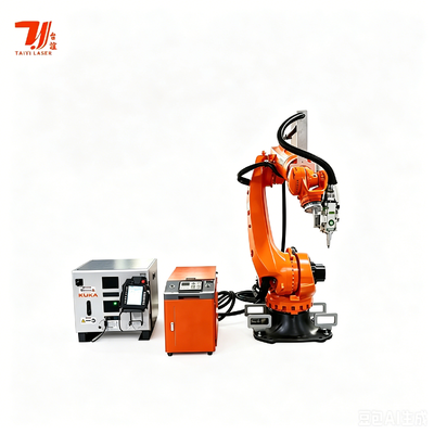 KUKA KR35 6-Axis Robotic Laser Welding Machine 4000W IPG Fiber Laser Source voor Auto Body & Metal Fabrication