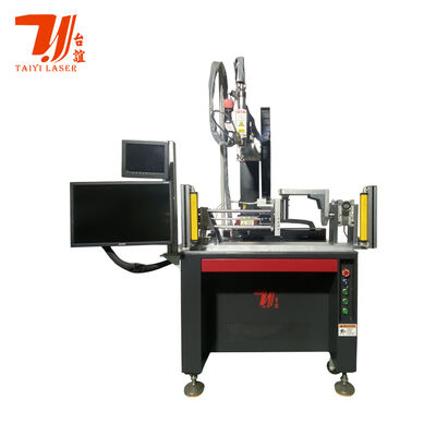 Automatische lasersweismachine met roestvrij staalketel spout