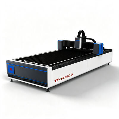 3 kW CNC-lasersnijmachine voor metaalvezels met IPG-bron Raycus-bron