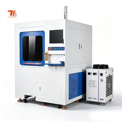 Kleine Fiberlaser-snijmachine De 600*600 precisie lasersnijder voor metaalplaten