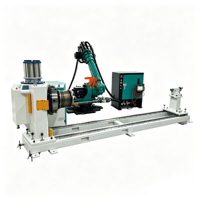 Automatische Laser Robot Cladding Machine voor Krukas Tandwielboormachine Vorm Oppervlakte Warmtebehandeling met Dubbelvat Poeder Toevoer