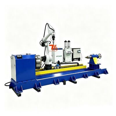 Offline Robotische Lasercladding Machine Uitgerust met Draaitafel voor Oppervlakteherstel van Krukasrollen en Cilinders