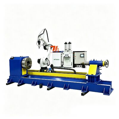 Lasermachine voor de warmtebehandeling van metaaloppervlakten voor gietvormen 3000w Raycus Fiber Programming Robot Laser Cladding System