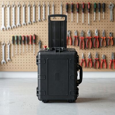 200W/300W enkelmoduslaserreinigingsmachine in de trolley-stijlPortable pulsed fiber laser cleaning equipment (geschikt voor metalen oppervlakken)