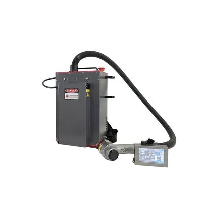 200W Rugzak Draagbare Puls Fiber Laser Reinigingsmachine voor Roest-, Verf- en Olieverwijdering